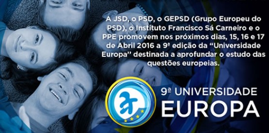 9ª Universidade Europa: Candidaturas abertas!